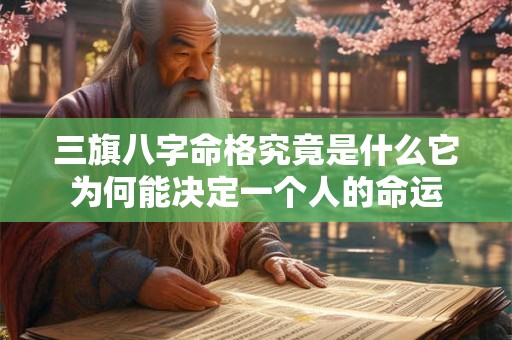 三旗八字命格究竟是什么它为何能决定一个人的命运