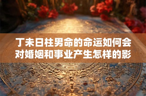 丁未日柱男命的命运如何会对婚姻和事业产生怎样的影响