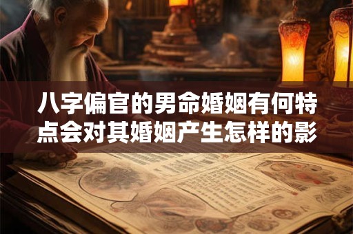 八字偏官的男命婚姻有何特点会对其婚姻产生怎样的影响