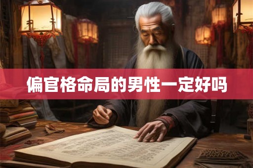 偏官格命局的男性一定好吗