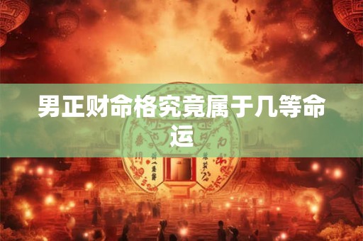 男正财命格究竟属于几等命运