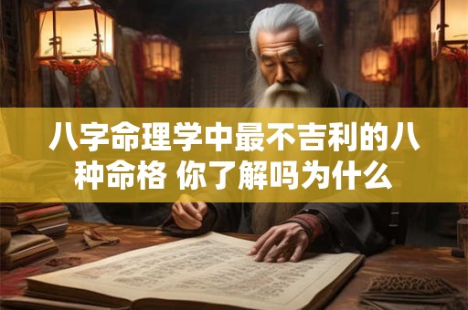 八字命理学中最不吉利的八种命格 你了解吗为什么