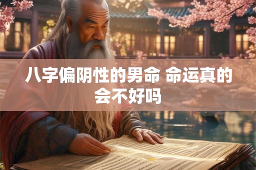 八字偏阴性的男命 命运真的会不好吗