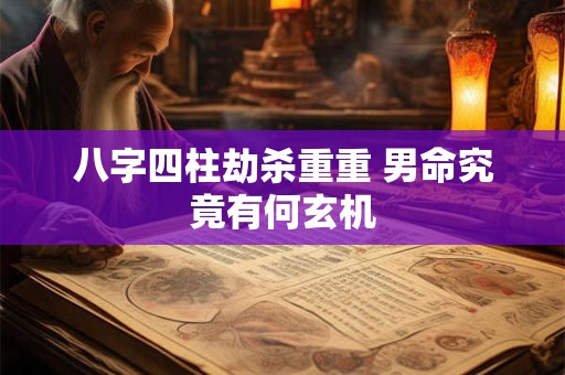 八字四柱劫杀重重 男命究竟有何玄机