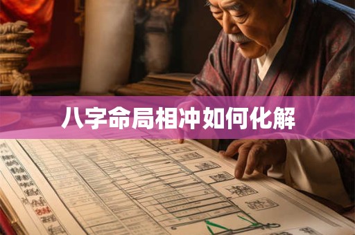 八字命局相冲如何化解 八字命局相冲如何化解