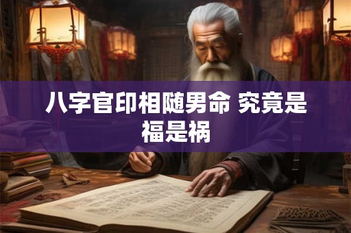 八字官印相随男命 究竟是福是祸