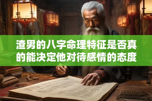 渣男的八字命理特征是否真的能决定他对待感情的态度