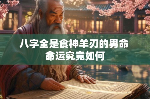 八字全是食神羊刃的男命 命运究竟如何