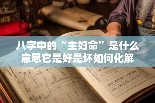 八字中的“主妇命”是什么意思它是好是坏如何化解