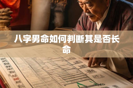 八字男命如何判断其是否长命