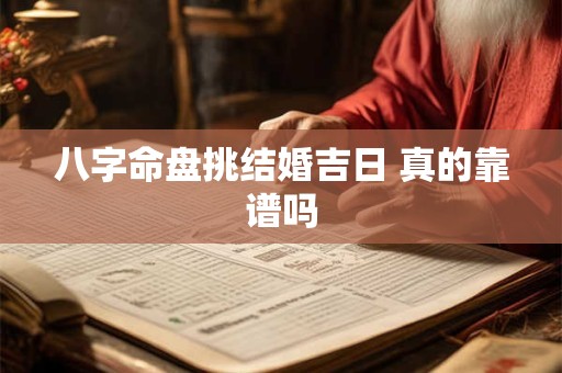 八字命盘挑结婚吉日 真的靠谱吗