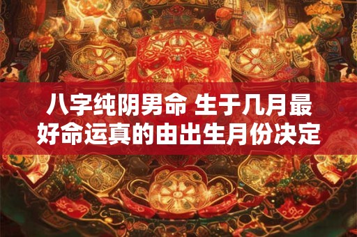 八字纯阴男命 生于几月最好命运真的由出生月份决定吗
