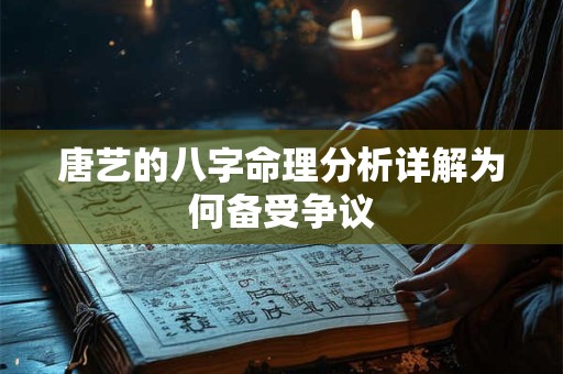 唐艺的八字命理分析详解为何备受争议