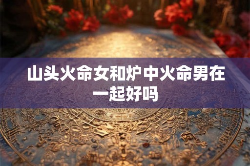 山头火命女和炉中火命男在一起好吗