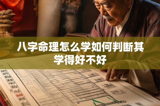 八字命理怎么学如何判断其学得好不好 八字命理怎么学如何判断其学得好不好
