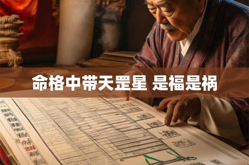 命格中带天罡星 是福是祸