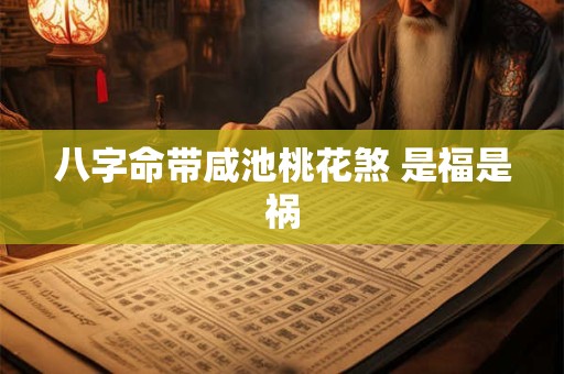 八字命带咸池桃花煞 是福是祸