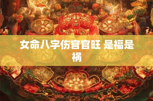 女命八字伤官官旺 是福是祸