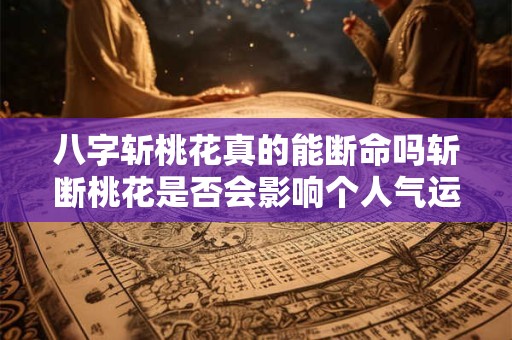 八字斩桃花真的能断命吗斩断桃花是否会影响个人气运
