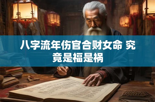 八字流年伤官合财女命 究竟是福是祸
