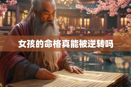 女孩的命格真能被逆转吗