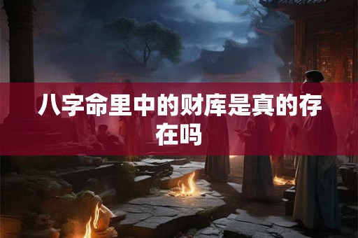 八字命里中的财库是真的存在吗