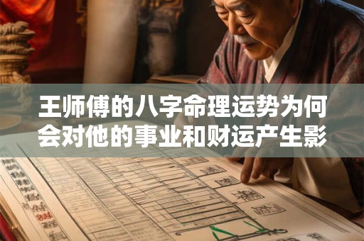 王师傅的八字命理运势为何会对他的事业和财运产生影响