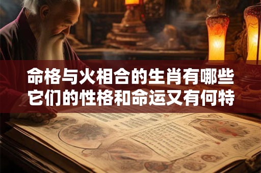 命格与火相合的生肖有哪些它们的性格和命运又有何特点