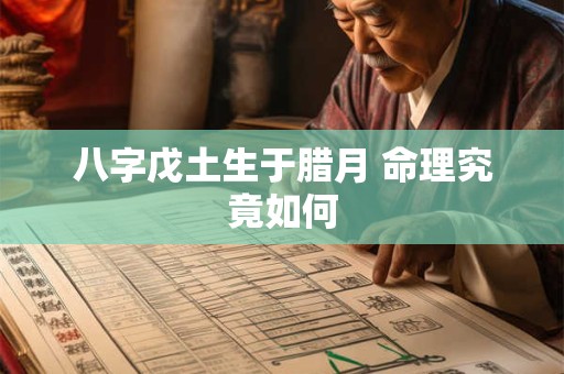 八字戊土生于腊月 命理究竟如何