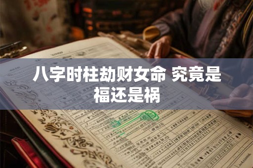 八字时柱劫财女命 究竟是福还是祸