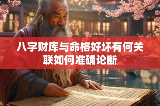 八字财库与命格好坏有何关联如何准确论断