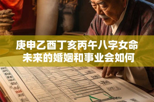 庚申乙酉丁亥丙午八字女命 未来的婚姻和事业会如何