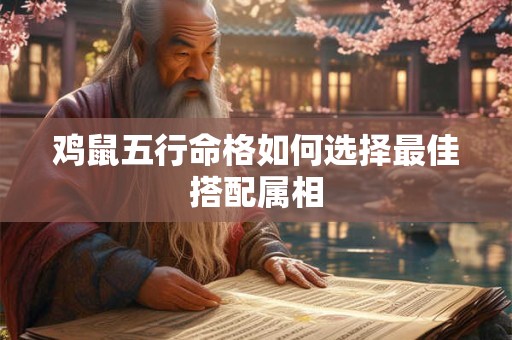 鸡鼠五行命格如何选择最佳搭配属相