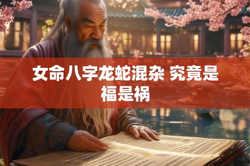 女命八字龙蛇混杂 究竟是福是祸