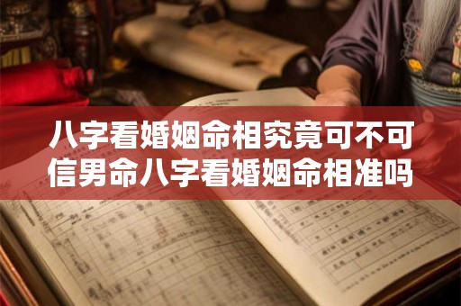 八字看婚姻命相究竟可不可信男命八字看婚姻命相准吗