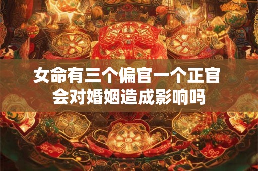 女命有三个偏官一个正官 会对婚姻造成影响吗