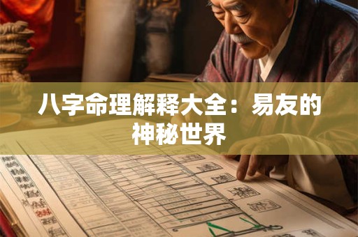 八字命理解释大全：易友的神秘世界