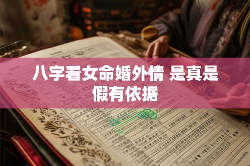 八字看女命婚外情 是真是假有依据