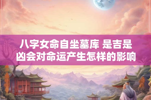 八字女命自坐墓库 是吉是凶会对命运产生怎样的影响