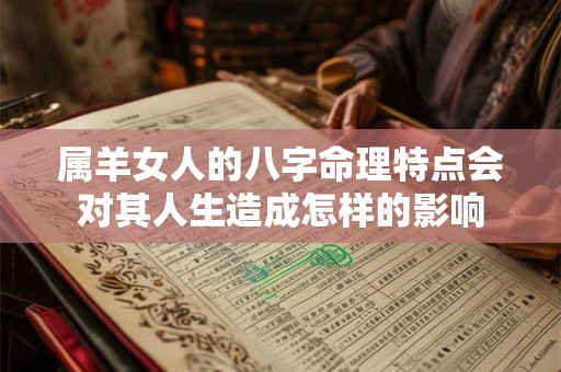 属羊女人的八字命理特点会对其人生造成怎样的影响