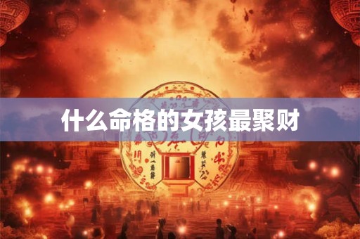 什么命格的女孩最聚财