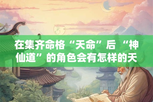 在集齐命格“天命”后 “神仙道”的角色会有怎样的天命