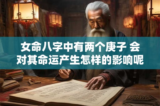 女命八字中有两个庚子 会对其命运产生怎样的影响呢