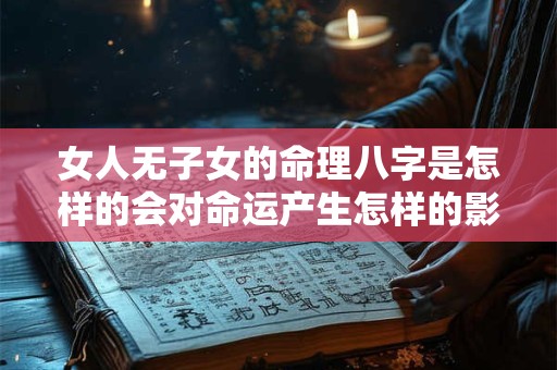 女人无子女的命理八字是怎样的会对命运产生怎样的影响