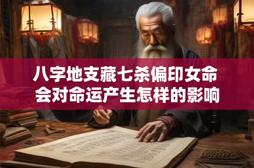 八字地支藏七杀偏印女命 会对命运产生怎样的影响