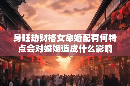 身旺劫财格女命婚配有何特点会对婚姻造成什么影响