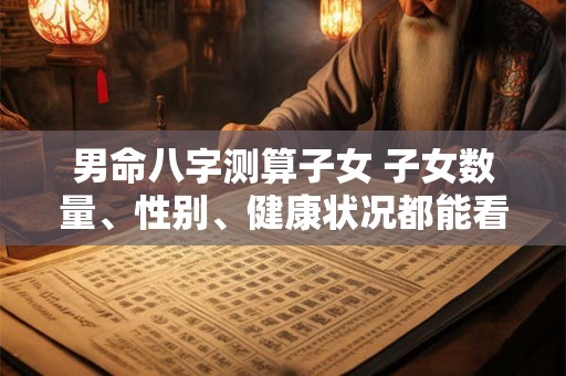 男命八字测算子女 子女数量、性别、健康状况都能看出来吗 男命八字测算子女 子女数量、性别、健康状况都能看出来吗