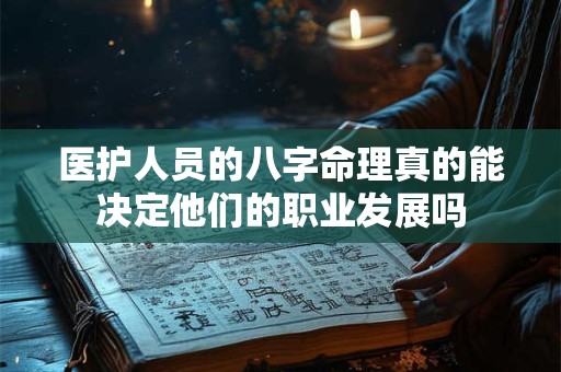 医护人员的八字命理真的能决定他们的职业发展吗
