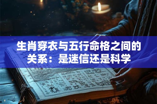 生肖穿衣与五行命格之间的关系：是迷信还是科学