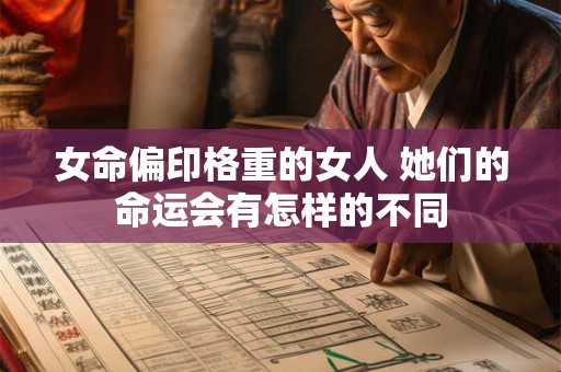 女命偏印格重的女人 她们的命运会有怎样的不同
